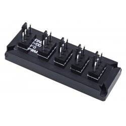 Phobya 4Pin PWM to 4x 4Pin Fan Splitter PCB