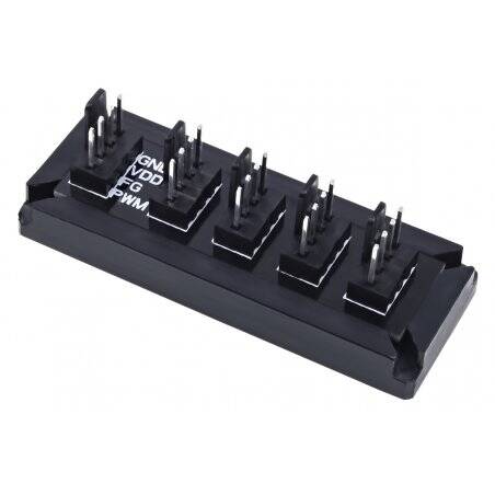Phobya 4Pin PWM to 4x 4Pin Fan Splitter PCB