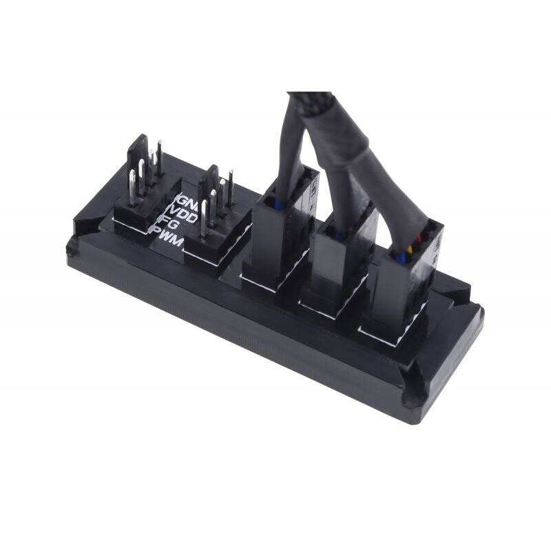 Phobya 1011223 cable splitter/combiner Black