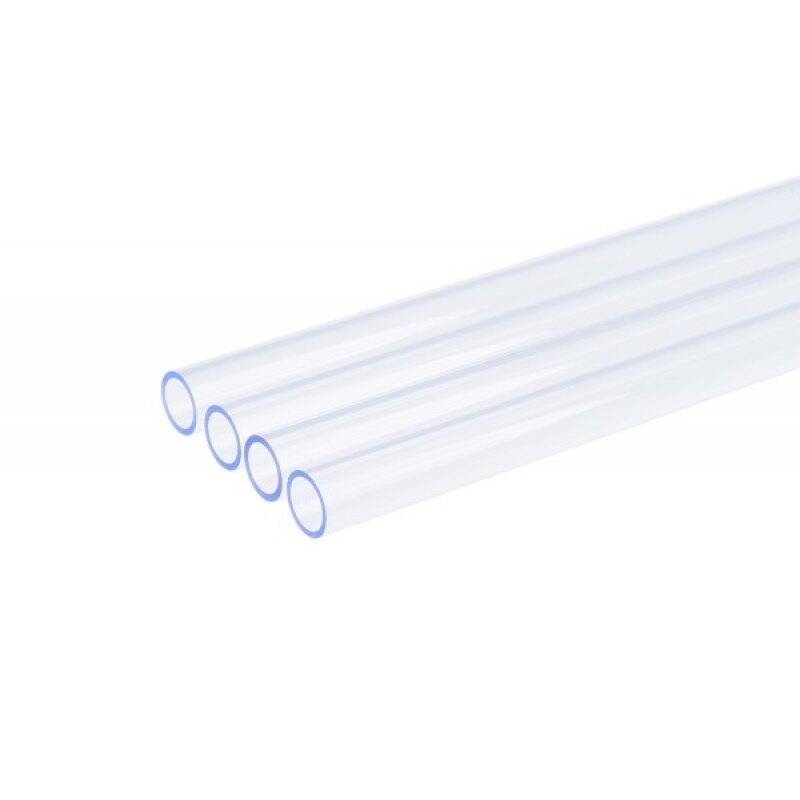 Alphacool HardTube 13/10mm Acryl clear UV-Blue 60cm - 4pcs