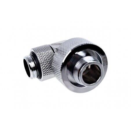 Alphacool Eiszapfen 19/13mm compression fitting 90° rotatable G1/4 - chrome