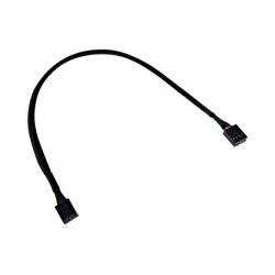 Phobya 4Pin PWM male to male 30cm - black