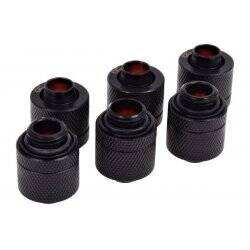Alphacool HF 13/10 compression fitting G1/4 - deep black sixpack