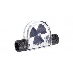 Alphacool Eisfluegel flow indicator black G1/4 inner thread - Acryl