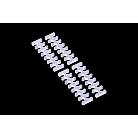 Alphacool 24746 range-câbles Support de câbles Transparent 4 pièce(s)