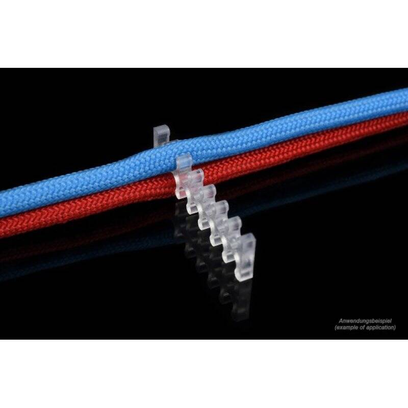 Alphacool 24746 range-câbles Support de câbles Transparent 4 pièce(s)