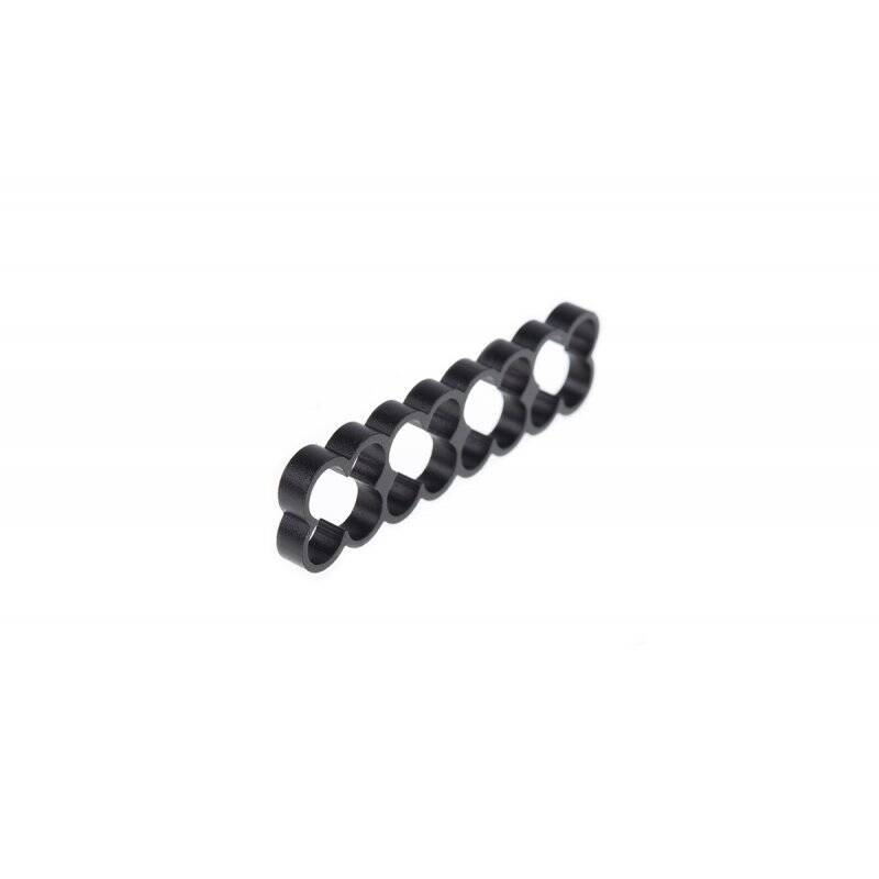 Alphacool Eiskamm Alu X16 - 4mm black - 4 pcs