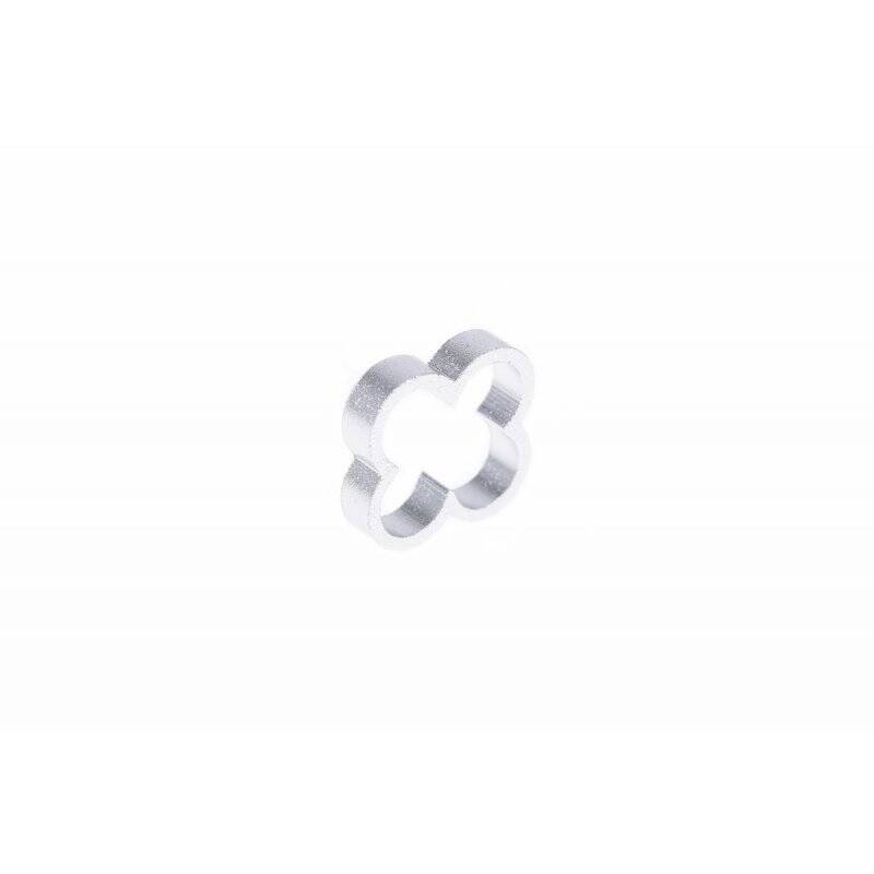 Alphacool Eiskamm Alu X4 - 4mm silver - 4 pcs