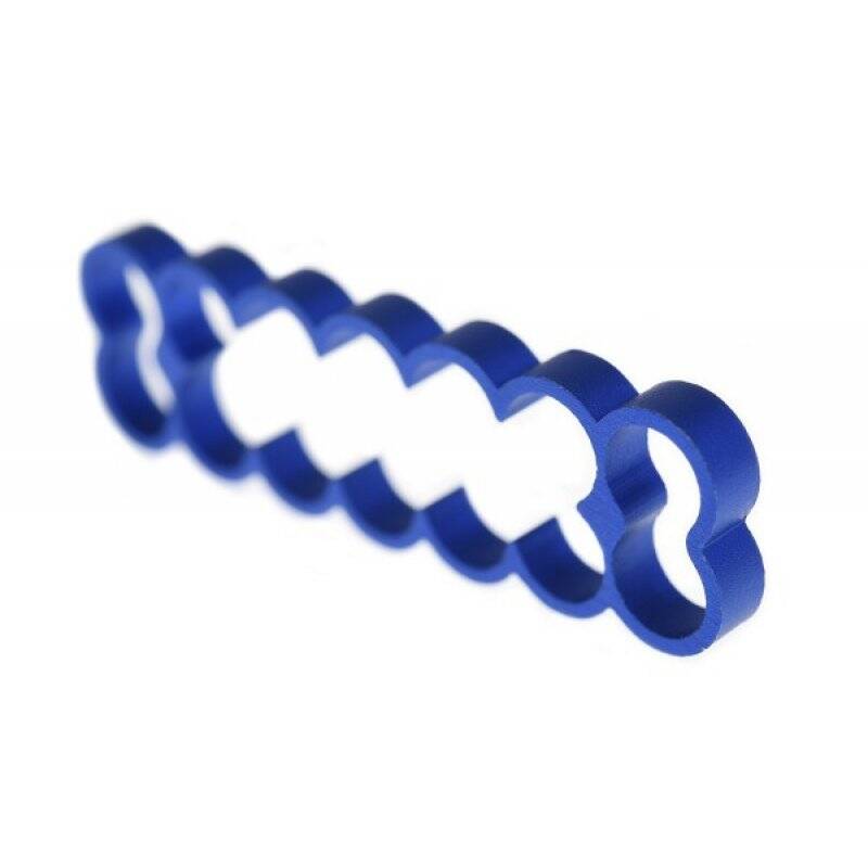 Alphacool Eiskamm Alu X14 range-câbles et serre-câbles Bleu 4 pièce(s)