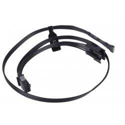 Alphacool RGB 4pol LED adapter cable for Mainboards 50cm - black