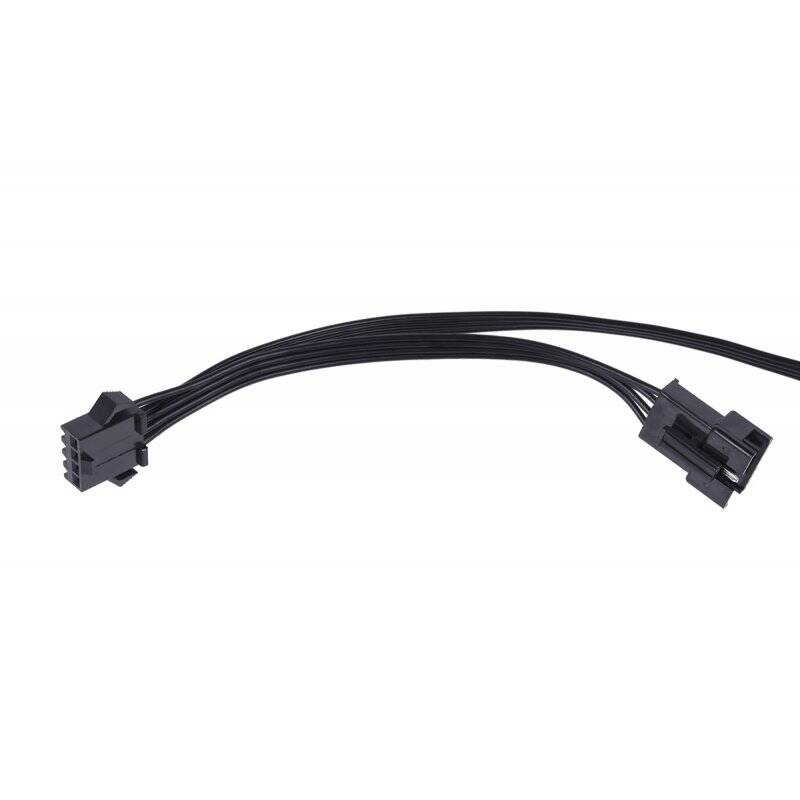 Alphacool RGB 4pol LED adapter cable for Mainboards 100cm - black