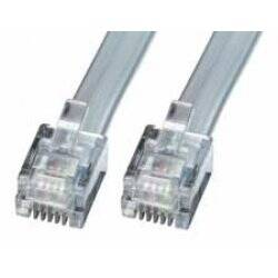 LINDY RJ-11/6 Cable silver
