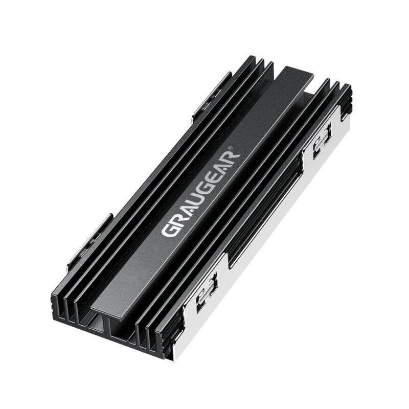 GRAUGEAR M.2 SSD cooler f. PS5, aluminum, 5mm