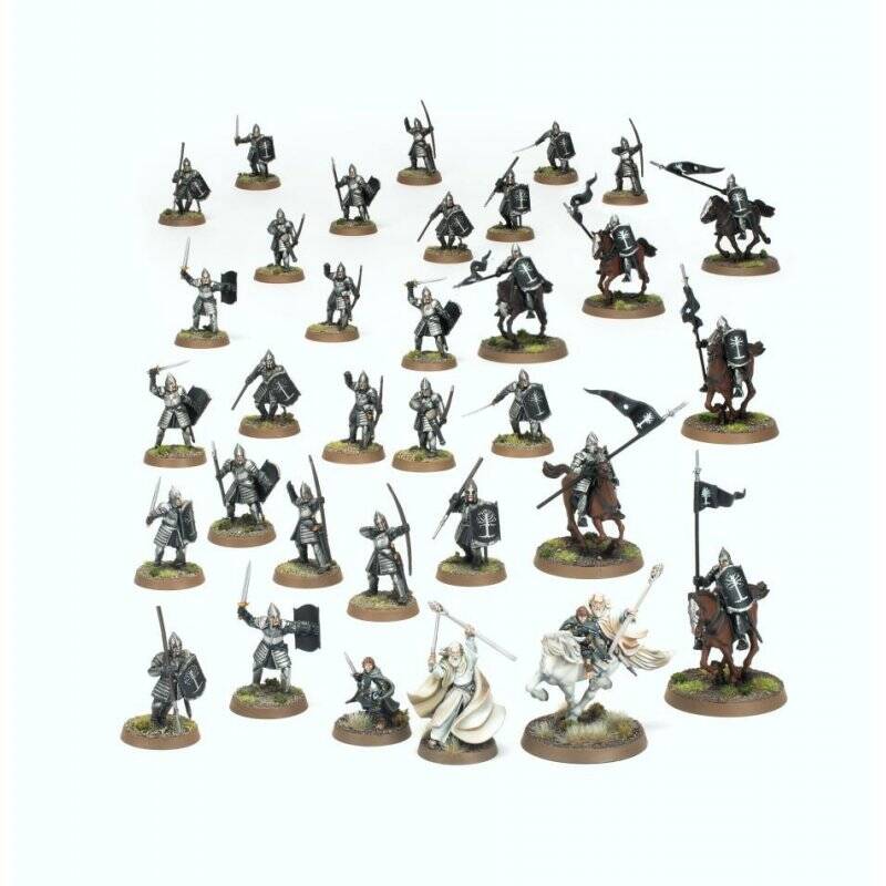 Warhammer Middle Earth - Minas Tirith Battlehost