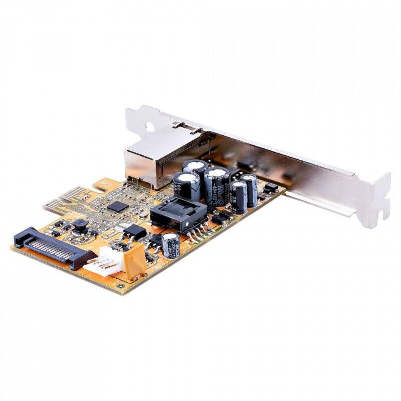 StarTech.com 1 Port 2.5Gbps PoE Network Card, PCIe Ethernet Card w/RJ45, 30W 802.3at PoE NIC for Desktops/Servers, Netwo