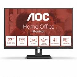 AOC E3 Q27E3UAM computer monitor 68.6 cm (27") 2560 x 1440 pixels Quad HD Black