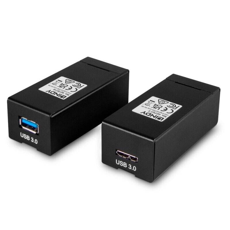 LINDY USB 3.0 Fibre Optic Extender 200m