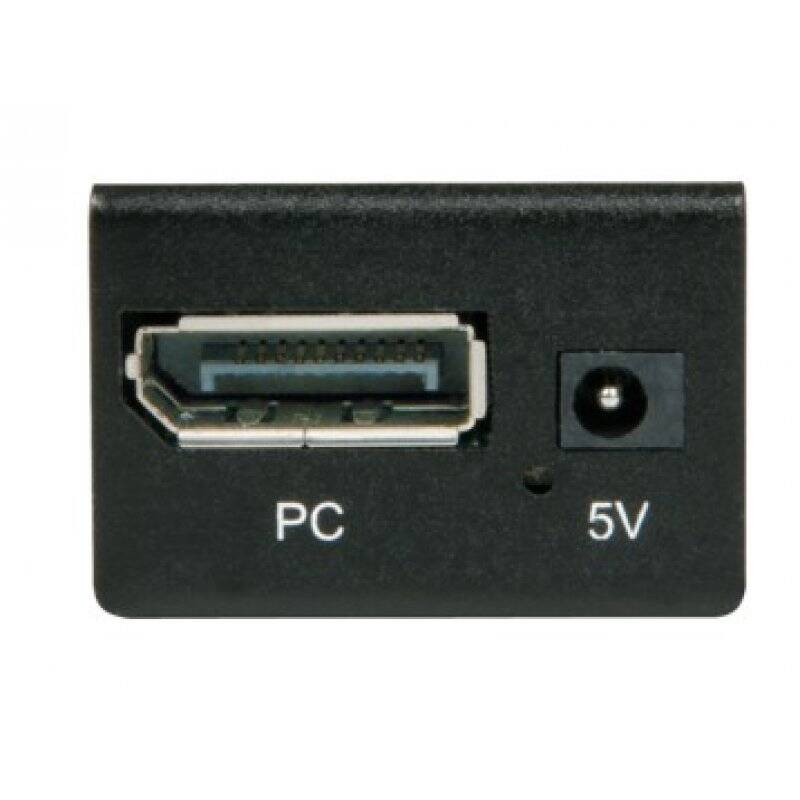 Lindy 38412 AV extender AV repeater Black