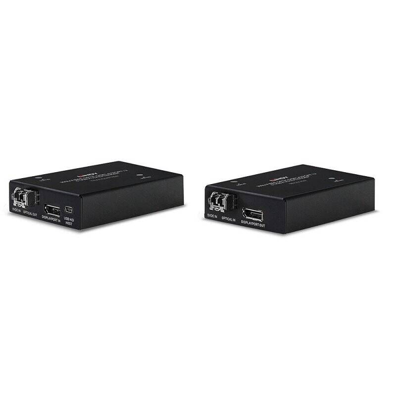 Lindy 300m Fibre Optic DisplayPort 1.2 USB KVM Extender