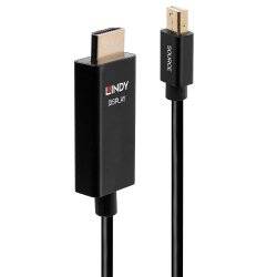 LINDY 3m Active Mini DP to HDMI Adapter
