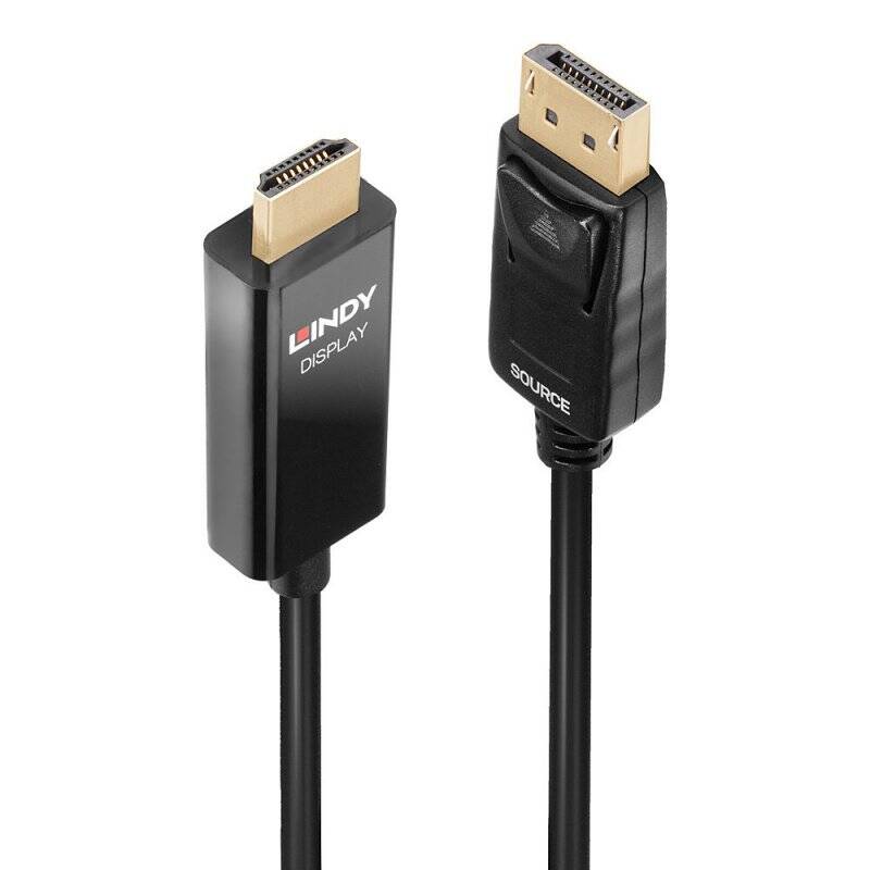 LINDY 3m Active DP to HDMI Adapter Cable