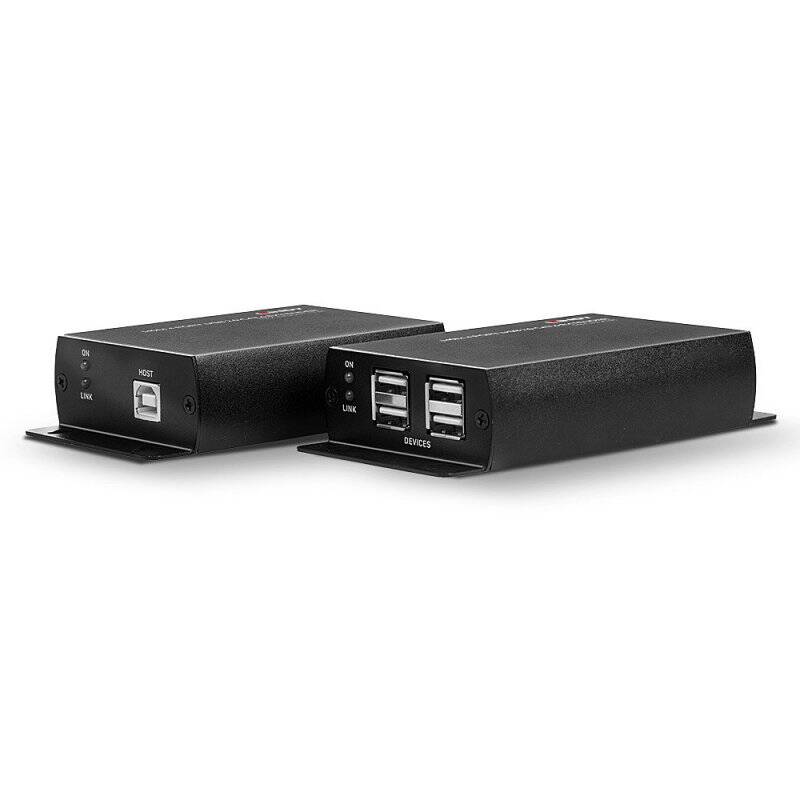 LINDY 140m 4 Port USB 2.0 Cat.6 Extender
