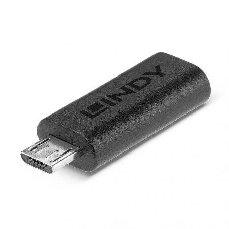 LINDY USB 2.0 Type C to Micro-B Adapter