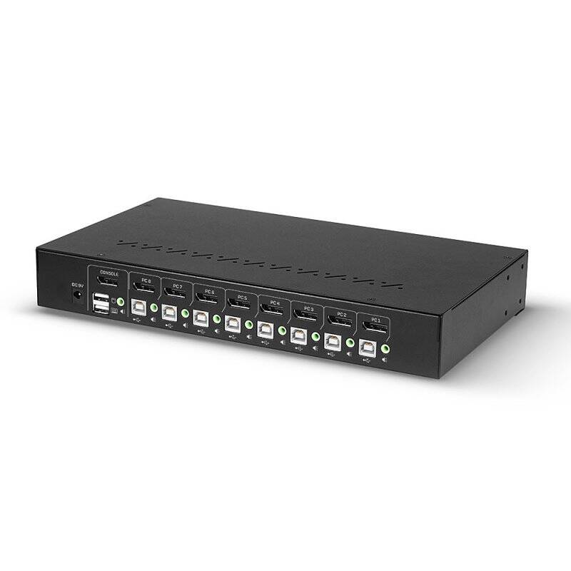 LINDY 8 Port DispPort1.2 USB2.0 KVM Swi
