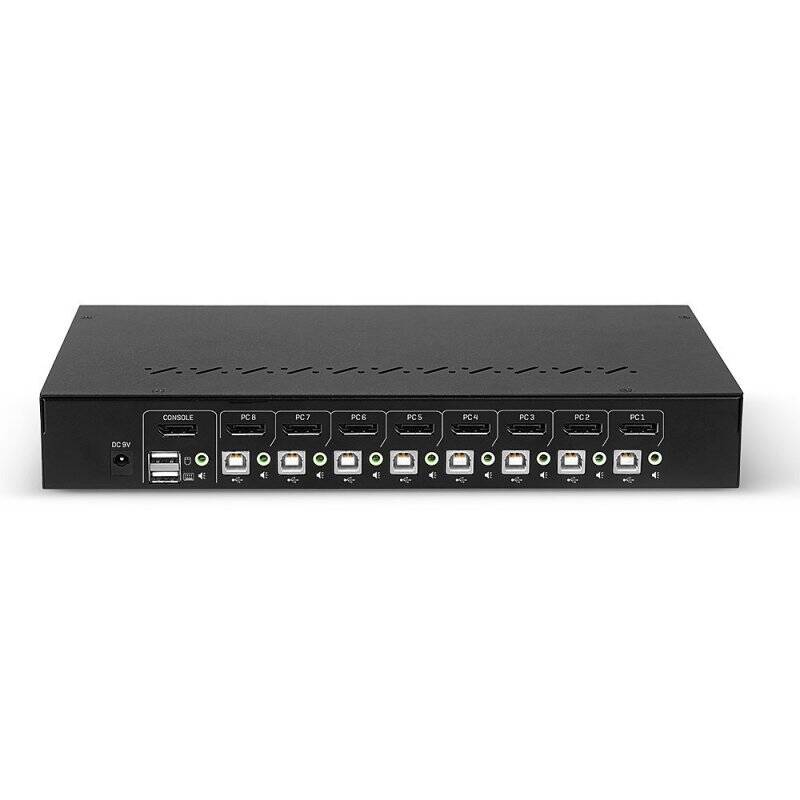 Lindy 8 Port DisplayPort 1.2 & USB 2.0 KVM Switch
