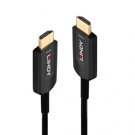 LINDY 15m Fibre Optic Hybrid Cable