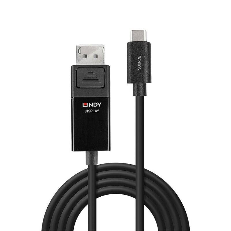 LINDY 3m USB Type C to DP 4K60 Adapter