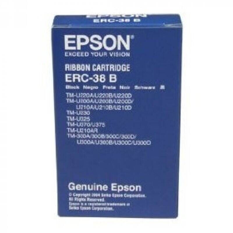 Epson ruban couleur nylon standard capacity ERC38B noir