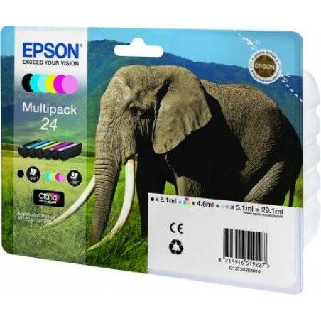 Epson Elephant Cartouche "Eléphant" - Encre Claria Photo HD MP