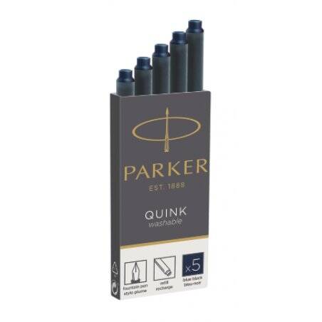 Parker 1950385 pen refill Black, Blue 5 pc(s)