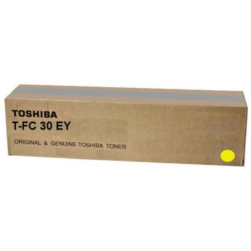 Toshiba Toner T-FC30EY für e-Studio 2050C/2051C/2550C/ 2551C yellow (6AJ000000207, 6AJ00000095,6AJ00000284)