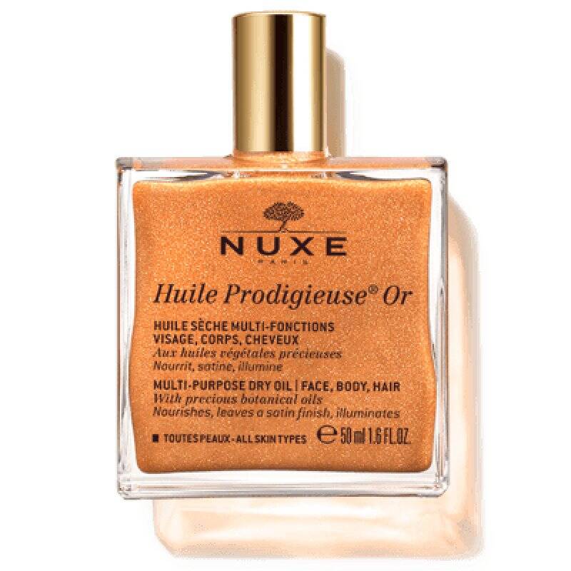 NUXE Shimmering Dry Oil Huile Prodigieuse 50 ml Beurre Femmes