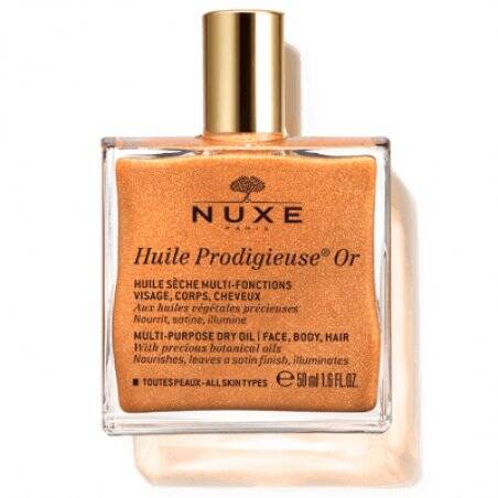 NUXE Shimmering Dry Oil Huile Prodigieuse 50 ml Beurre Femmes