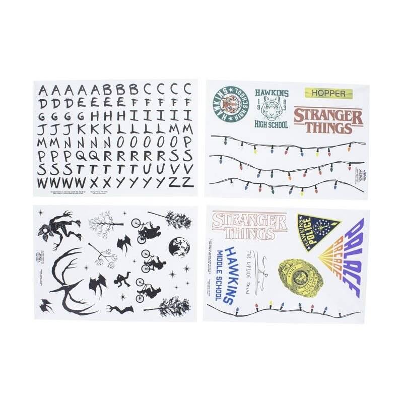 Paladone Stranger Things Gadget Decals decorative sticker Vinyl Multicolour 134 pc(s)