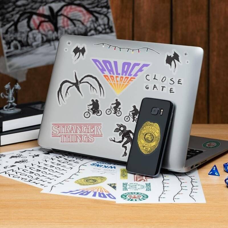 Paladone Stranger Things Gadget Decals decorative sticker Vinyl Multicolour 134 pc(s)