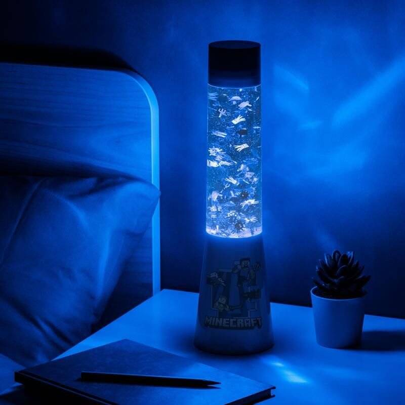 Paladone Minecraft Flow Lamp lampe de table Bleu