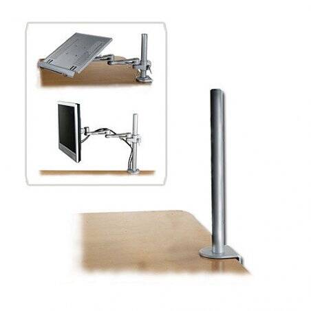 LINDY 450mm Pole with Desk Clamp