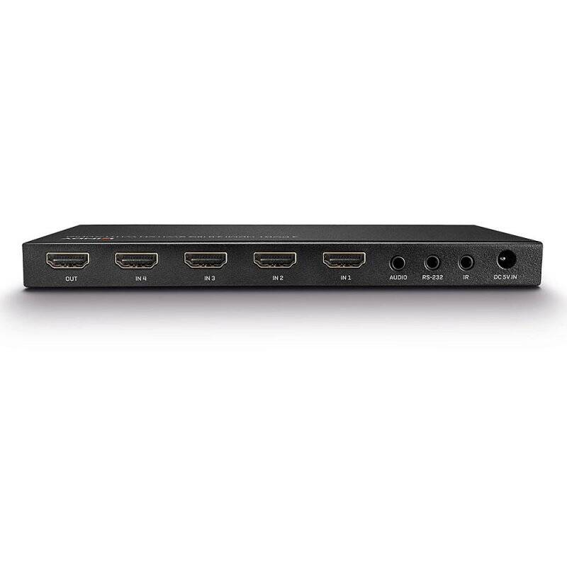 LINDY 4 Port HDMI 2.0 18G Switch w Audio