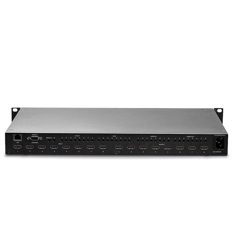 Lindy 8x8 HDMI 18G Matrix with Video Wall Scaling