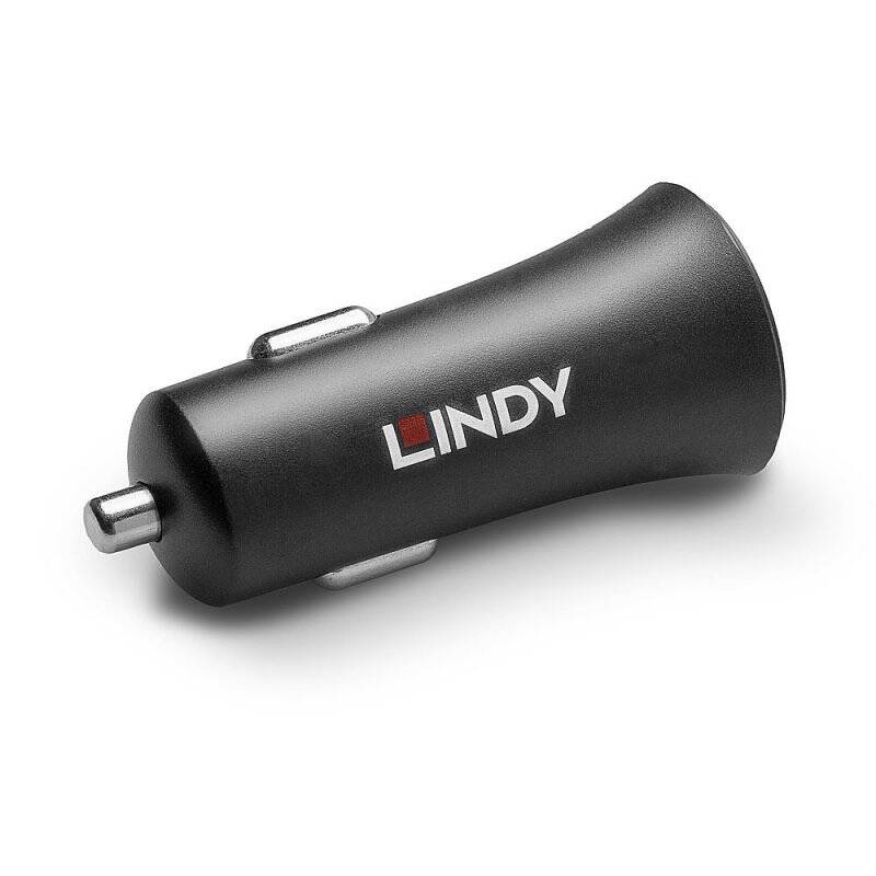 Lindy Single Port USB Type C Car Charger with PD