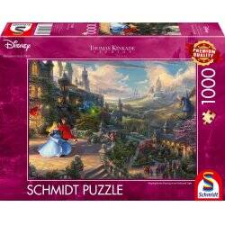 Schmidt Spiele Thomas Kinkade Studios: Disney Dreams Collections - Sleeping Beauty Dancing in the Enchanted Light Jigsaw