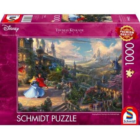 SSP Puzzle Disney, Sleeping Beauty Danci  57369 / 100 Teile