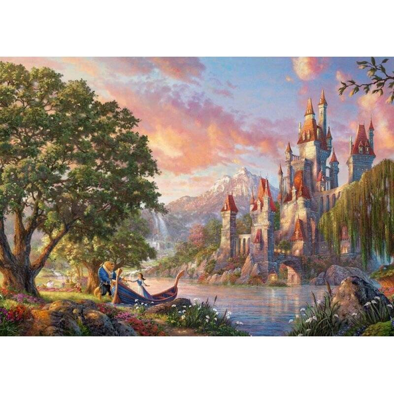 Schmidt Spiele Thomas Kinkade Studios: Disney Dreams Collections - Belle’s Magical World Jigsaw puzzle 3000 pc(s) Cart