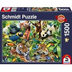 Schmidt Spiele 57385 puzzle Jigsaw puzzle 1500 pc(s) Animals