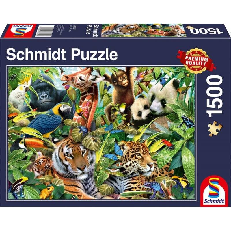Schmidt Spiele 57385 puzzle Jigsaw puzzle 1500 pc(s) Animals