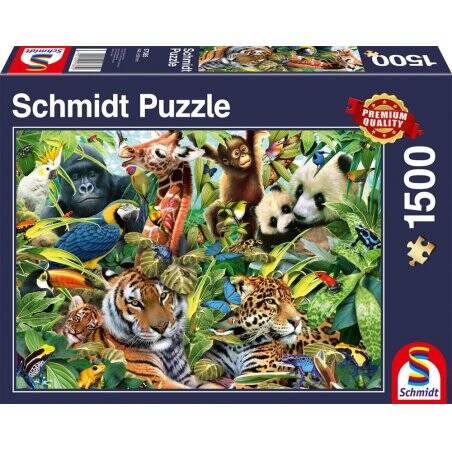 Schmidt Spiele 57385 puzzle Jigsaw puzzle 1500 pc(s) Animals